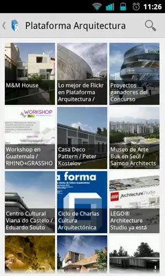 Plataforma Arquitectura RSS reader android App screenshot 7